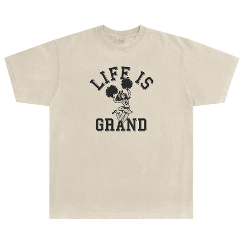 Cheer Up - Beige Tee